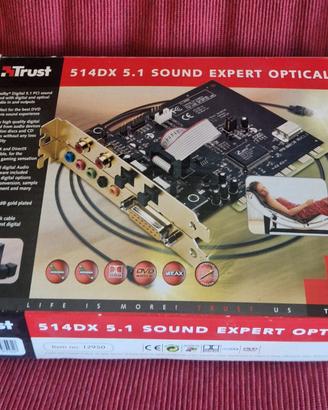 Scheda Audio 514DX 5.1 Sound Expert Optical