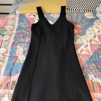 abito nero elegante smanicato invernale Even&Odd