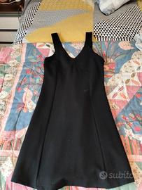 abito nero elegante smanicato invernale Even&Odd