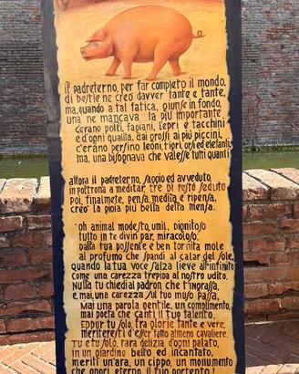 Cartellone “Ode al suino”