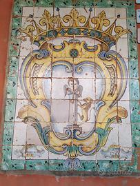 stemma gentilizio a mosaico 