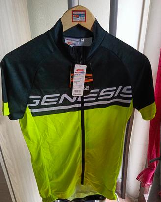 maglia ciclismo Genesis tg S nuova con cartellino 