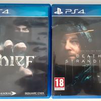 thief + death stranding PS4