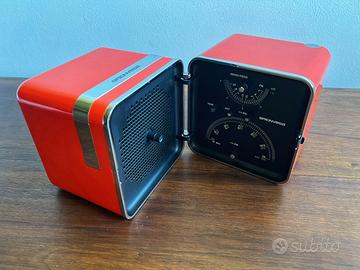 Brionvega Radio Cubo TS522 arancio