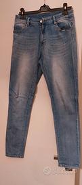 Jeans donna aderente, elasticizzato, tg 46
