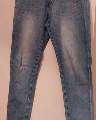 Jeans donna aderente, elasticizzato, tg 46
