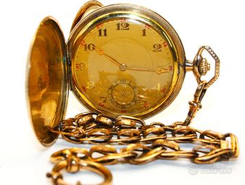 Savonette "Butter Watch" Gold Double anni30 catena