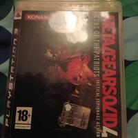 matal Gear solid 4 per ps3