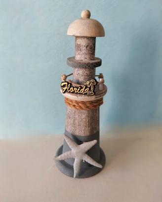 Simpatico Faro  Florida Souvenir in legno