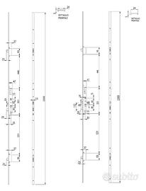 Serratura multipunto elettrica Fiam top exit dgt
