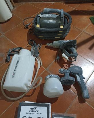 stazione di verniciatura earlex hv3900