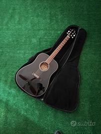 CHITARRA ACUSTICA FENDER NERA