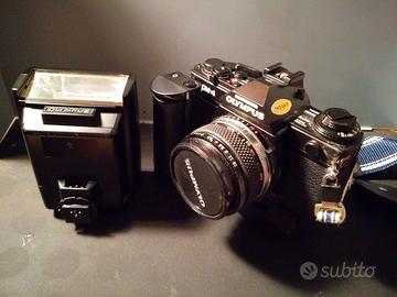 Olympus OM-4 35mm SLR Body + Winder Film Camera OM