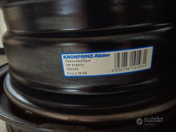 Cerchi Opel 6 1/2J x 16 h2.