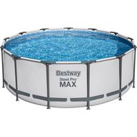 piscina fuori terra bestway pro max tonda 396x122