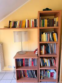 Libreria a colonna in legno 57x45x185