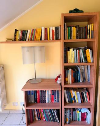 Libreria a colonna in legno 57x45x185