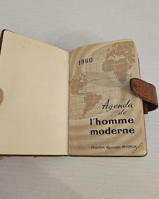 Agendina vintage francese 1960 da collezione
