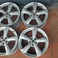 4 cerchi 18 Volkswagen Golf 5 6 7 8 Touran T Roc P