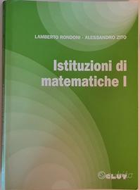 Istituzioni di Matematiche I