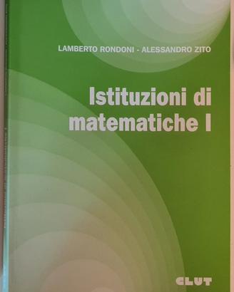 Istituzioni di Matematiche I