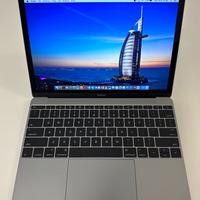 MACBOOK 12-SSD 500GB+RAM 8GB-BATTERIA  NUOVA