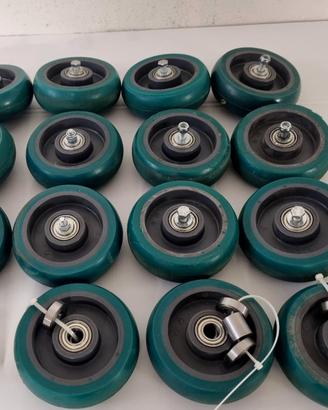 Set Ruote TR-Roll Tellure Rota per Carrelli 