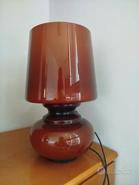lampada da tavolo caramello vintage VeArt anni 70