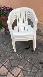 Sedia in plastica n.4