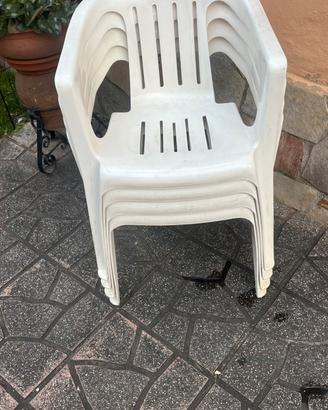 Sedia in plastica n.4