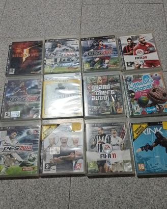 Ho 12 giochi per ps3