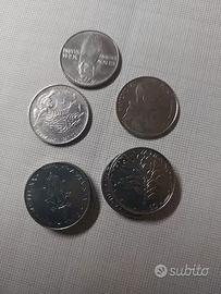 Lotto 9 monete da 50 lire Vaticano 68 69 70