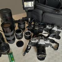 Fotocamere analogiche e obiettivi Minolta