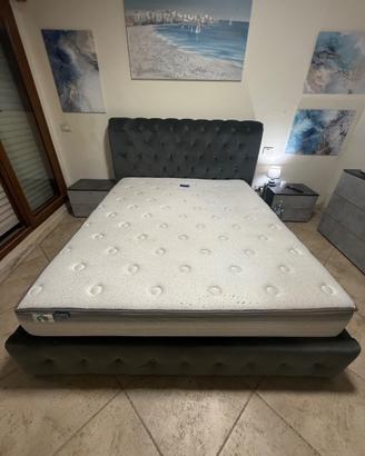 Letto matrimoniale a contenitore