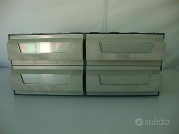 Cassettiera Terry Plastic con 4 cassetti