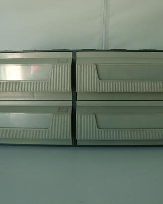 Cassettiera Terry Plastic con 4 cassetti