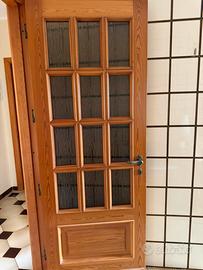 PORTE fatte a mano in legno massello