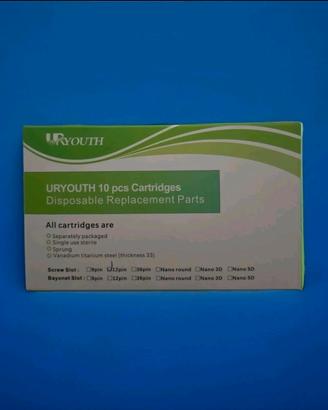 Cartucce microneedling URYOUTH 12 pin screw slot 