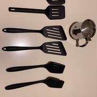 Spatole per cucina e pentolino