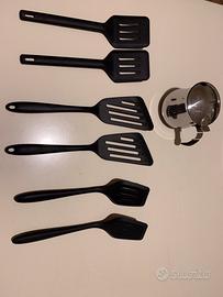 Spatole per cucina e pentolino