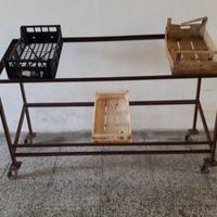 CARRELLO ESPOSIZIONE FRUTTA E VERDURA