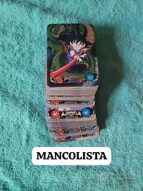 lamincards dragonball serie nera remake