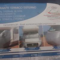 Oscurante termico esterno cabina camper