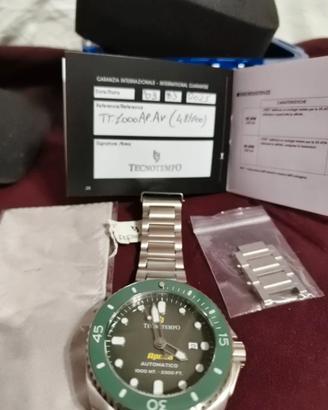 Orologio Tecnotempo -Automatic Diver 1000M "Apnea"