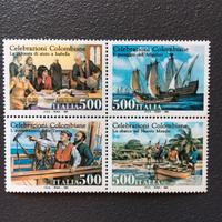 Francobolli Italia valore 500 1992