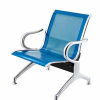 Panca da attesa in acciaio colore blu 1 posto