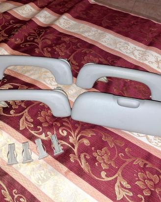 3 Maniglie tetto auto più portaocchiali c/tasselli