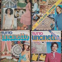 Riviste "Tutto Uncinetto" (dal 1976 al 1981)