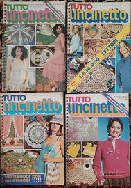 Riviste "Tutto Uncinetto" (dal 1976 al 1981)