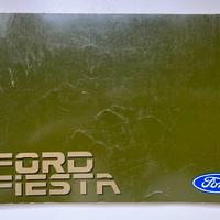 Libretto uso e manutenzione Ford Fiesta XR2